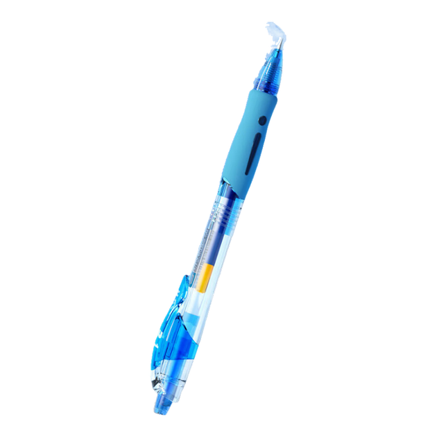 Висувна гелева ручка M&G GP1008B, синя, кулястий наконечник 0,5 мм, кнопкова офісна ручка для підпису, ручка для письма на іспитах, кулькова ручка, упаковка з 12 штук - изображение 4