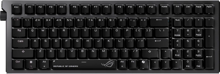 Клавиатура беспроводная ASUS ROG Strix Morph 96 NX Snow V2 Wireless (90MP04IF-BKMA03) Black - изображение 4