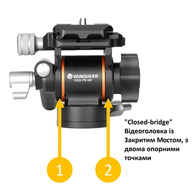 Штатив Vanguard карбоновый 4 секции 151 см черный - изображение 9