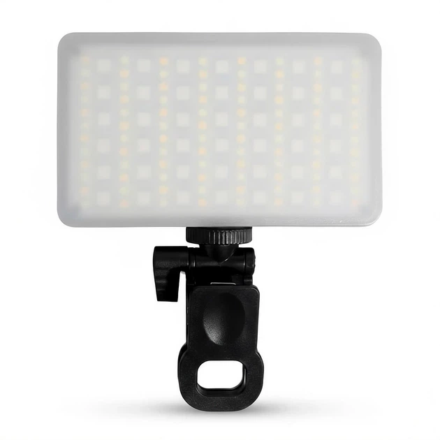 Портативна кольорова міні LED панель PLOKAMA U160 Pro RGB LED 2000 mAh 2700K-6500K 120x70 мм з кліпсою Чорна - Фото 1 Портативна кольорова міні LED панель PLOKAMA U160 Pro RGB LED 2000 mAh 2700K-6500K 120x70 мм з кліпсою Чорна - зображення 1