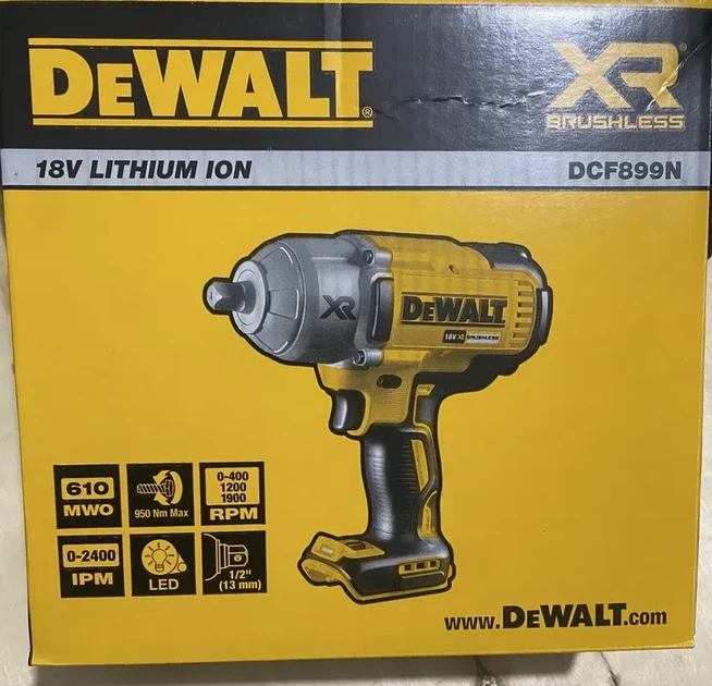 Гайковерт акумуляторний ударний DeWALT DCF899N - зображення 8