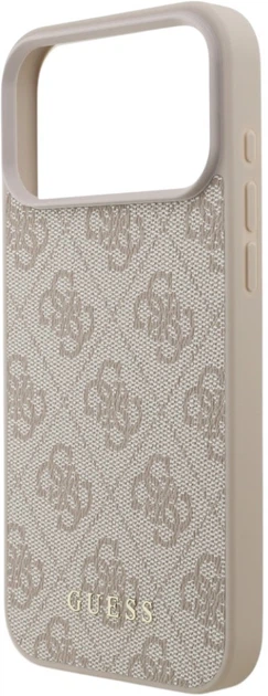 Etui Guess 4G Classic do iPhone 18 Pro Max / 17 Pro Max różowe (GUE005494) - obraz 6