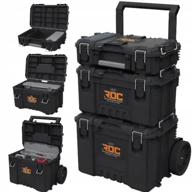 Набір ящиків для інструменту Keter ROC Pro Gear 2.0 (256982) - зображення 2