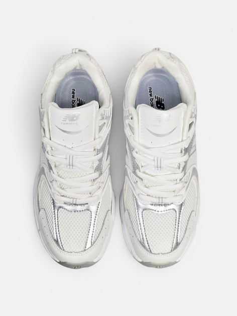 Женские кроссовки для бега NB 530 White Silver 40 (25,5 см) Белый - изображение 8