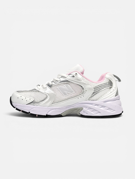 Женские кроссовки для бега NB 530 White Silver Pink 40 (25,5 см) Белый - Фото 3 Женские кроссовки для бега NB 530 White Silver Pink 40 (25,5 см) Белый - изображение 3