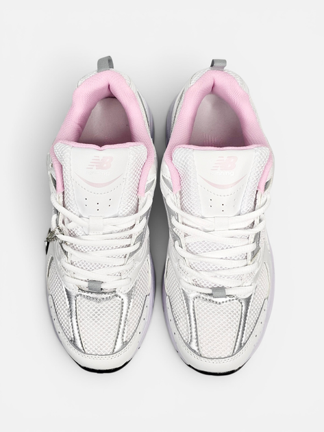 Женские кроссовки для бега NB 530 White Silver Pink 40 (25,5 см) Белый - Фото 8 Женские кроссовки для бега NB 530 White Silver Pink 40 (25,5 см) Белый - изображение 8