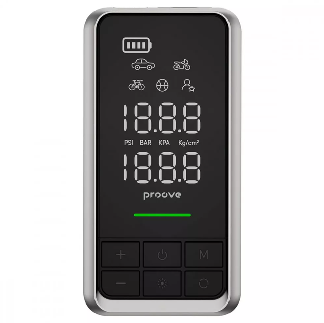 Компрессор АКБ + стартер бустер Насос Proove Air Jump 10400mAh 1000A - изображение 2