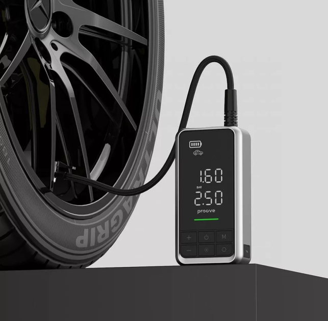 Компрессор АКБ + стартер бустер Насос Proove Air Jump 10400mAh 1000A - изображение 5