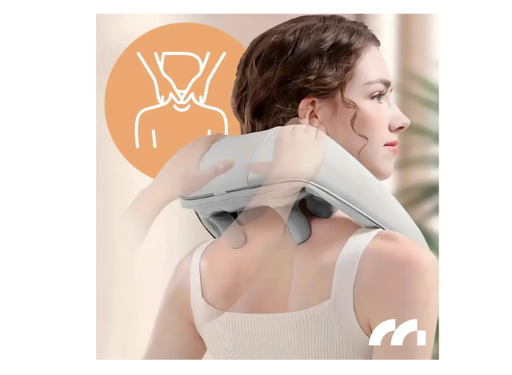 Бездротовий масажер для плечей MalTec Health PRO Comfy25W 113497 6D акумуляторний з підігрівом сірий - Фото 7 Бездротовий масажер для плечей MalTec Health PRO Comfy25W 113497 6D акумуляторний з підігрівом сірий - изображение 7