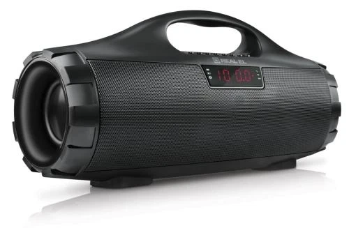 Колонка портативна 2.0 REAL-EL X-731 Black, 2 x 9 Вт пластиковий корпус, Bluetooth, MicroSD/USB рідер, FM-приймач, живлення від акумулятора, 3600мА*год, керування зверху - Фото 2 Колонка портативна 2.0 REAL-EL X-731 Black, 2 x 9 Вт пластиковий корпус, Bluetooth, MicroSD/USB рідер, FM-приймач, живлення від акумулятора, 3600мА*год, керування зверху - изображение 2