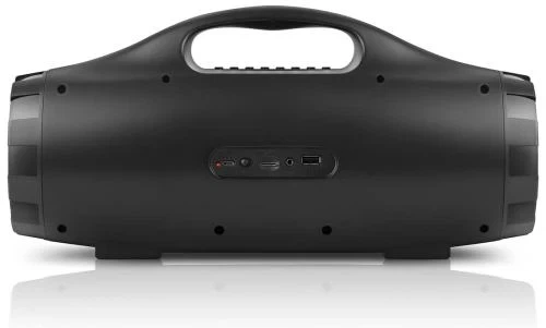 Колонка портативна 2.0 REAL-EL X-731 Black, 2 x 9 Вт пластиковий корпус, Bluetooth, MicroSD/USB рідер, FM-приймач, живлення від акумулятора, 3600мА*год, керування зверху - Фото 3 Колонка портативна 2.0 REAL-EL X-731 Black, 2 x 9 Вт пластиковий корпус, Bluetooth, MicroSD/USB рідер, FM-приймач, живлення від акумулятора, 3600мА*год, керування зверху - изображение 3
