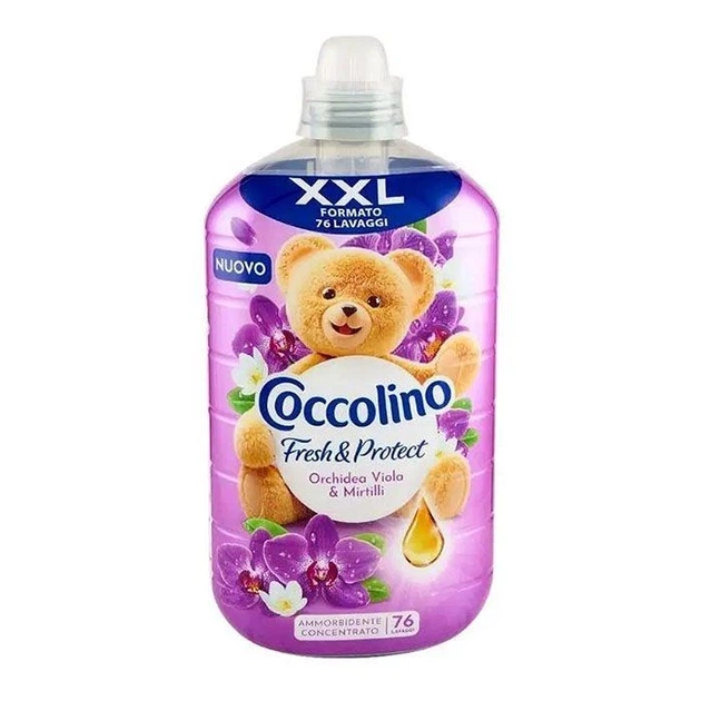 Кондиціонер для білизни Coccolino Perfume Orchidea Viola&Mirtilli орхідея та чорниця , 1.827 л (87 прань) - Фото 1 Кондиціонер для білизни Coccolino Perfume Orchidea Viola&Mirtilli орхідея та чорниця , 1.827 л (87 прань) - зображення 1