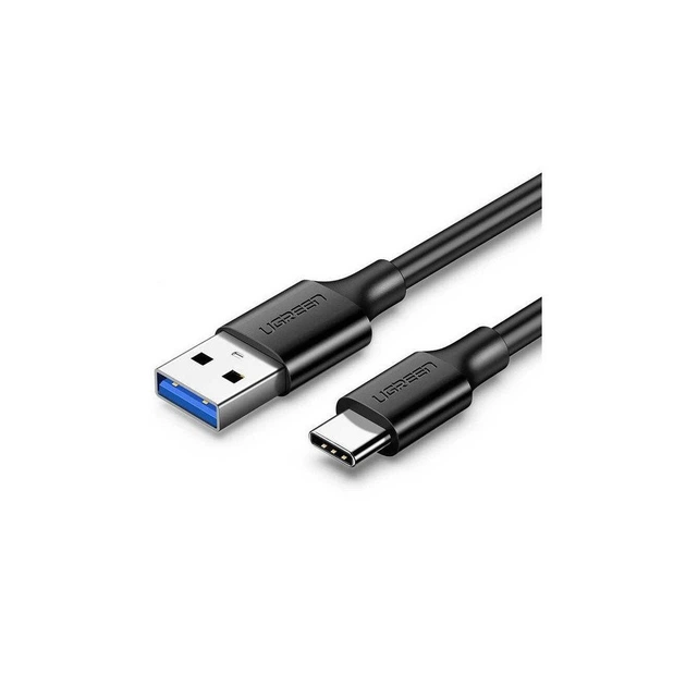 Дата кабель USB 3.0 AM to USB-C 1.0m US184 Black Ugreen (20882) - Фото 1 Дата кабель USB 3.0 AM to USB-C 1.0m US184 Black Ugreen (20882) - изображение 1