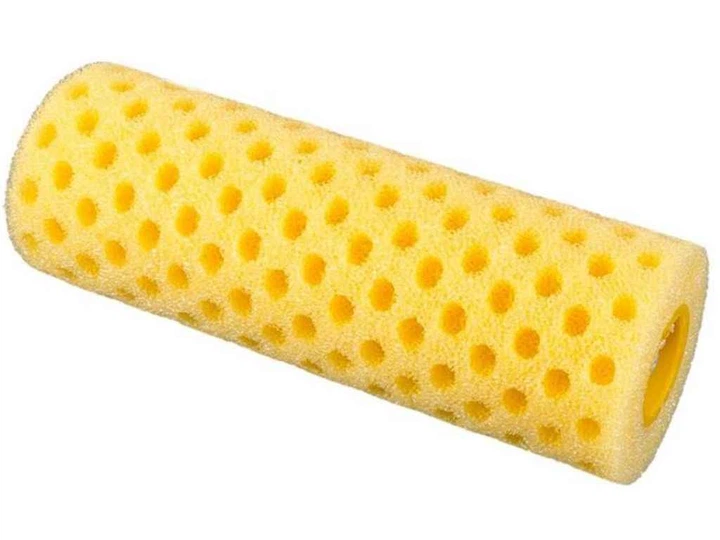 Валик Mercury структурний L=250мм d=80мм 8мм структурний Горох (поролон) - Фото 1 Валик Mercury структурний L=250мм d=80мм 8мм структурний Горох (поролон) - изображение 1