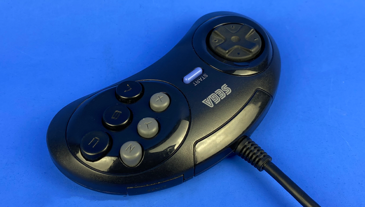 Консоль Sega Mega Drive 2 Asia PAL Black + Документація + Коробка Б/У - зображення 6
