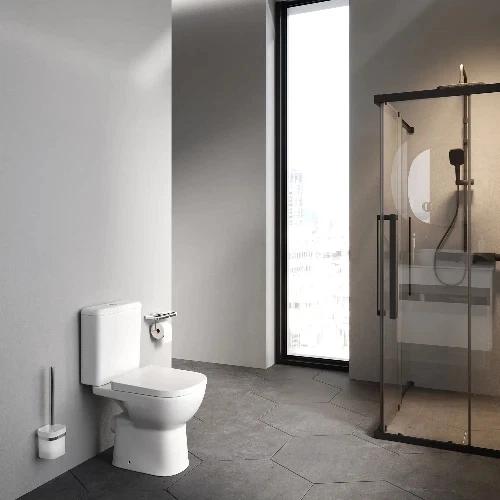 Унитаз-компакт AM.PM Sunny Aquaspin с сиденьем микролифт white CLA8900SC - изображение 3