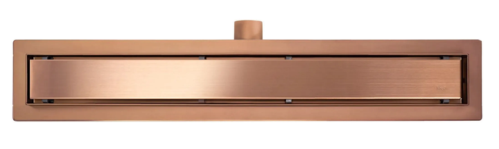 Душевой канал Rea Neox 90 см brushed copper REA-G4889 - изображение 4