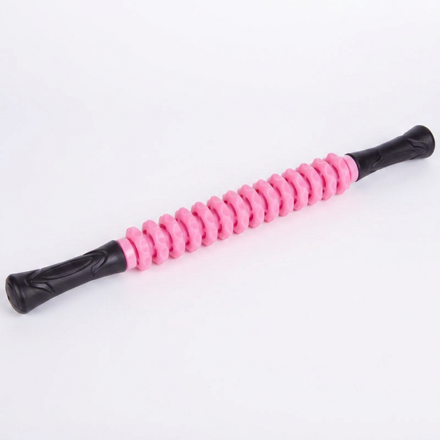Массажер палка роликовый 13 массажеров SP-Sport Massager Bar 88104 Light Pink - изображение 2