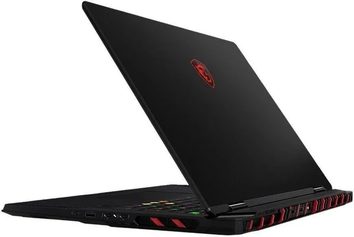 Ноутбук MSI Raider A18 HX A9WIG (A9WIG-064HU) Core Black (18 / IPS-level / 3840x2400 / 120Hz / AMD Ryzen 9 9955HX3D / 64GB RAM / 2TB SSD / RTX 5080 / Windows 11 Home) - Фото 4 Ноутбук MSI Raider A18 HX A9WIG (A9WIG-064HU) Core Black (18 / IPS-level / 3840x2400 / 120Hz / AMD Ryzen 9 9955HX3D / 64GB RAM / 2TB SSD / RTX 5080 / Windows 11 Home) - изображение 4
