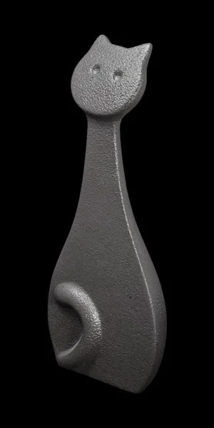 Статуэтка Linea Sette Ceramiche N700/B «Кот», керамика, 34 см, темно-серая - Фото 1 Статуэтка Linea Sette Ceramiche N700/B «Кот», керамика, 34 см, темно-серая - изображение 1
