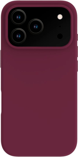 Etui plecki Evelatus Premium Soft Touch MagSafe do Apple iPhone 18 Pro Burgundy (EVEAPP18PPMSTSCBU) - obraz 2