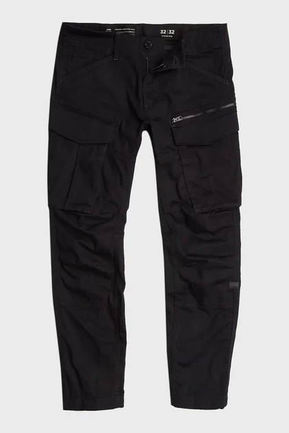 Чоловічі чорні карго Rovic zip 3D tapered 6484 G-Star 30-34 D02190,5126 - изображение 5
