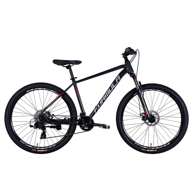 Велосипед AL 27.5" Formula THOR DD CS рама-18 чорний з сріблястим 2026 - Фото 1 Велосипед AL 27.5" Formula THOR DD CS рама-18 чорний з сріблястим 2026 - зображення 1