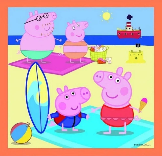 Пазли Trefl 3 в 1 - Винахідлива Свинка Пеппа / Peppa Pig, 20, 36, 50 елементів (34852) - Фото 3 Пазли Trefl 3 в 1 - Винахідлива Свинка Пеппа / Peppa Pig, 20, 36, 50 елементів (34852) - зображення 3