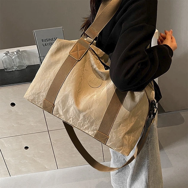 Спортивная сумка Lesko 617 Brown для спорта фитнеса путешествий как ручная кладь - изображение 3