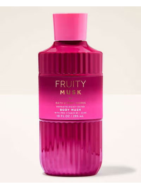 Гель для мытья тела Bath&Body Works FRUITY MUSK Body Wash with Pro-Vitamin B5+ Aloe, 295 мл (667659429141) - Фото 1 Гель для мытья тела Bath&Body Works FRUITY MUSK Body Wash with Pro-Vitamin B5+ Aloe, 295 мл (667659429141) - изображение 1