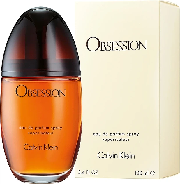 Парфюмированная вода для женщин Calvin Klein Obsession 100 мл - Фото 1 Парфюмированная вода для женщин Calvin Klein Obsession 100 мл - изображение 1
