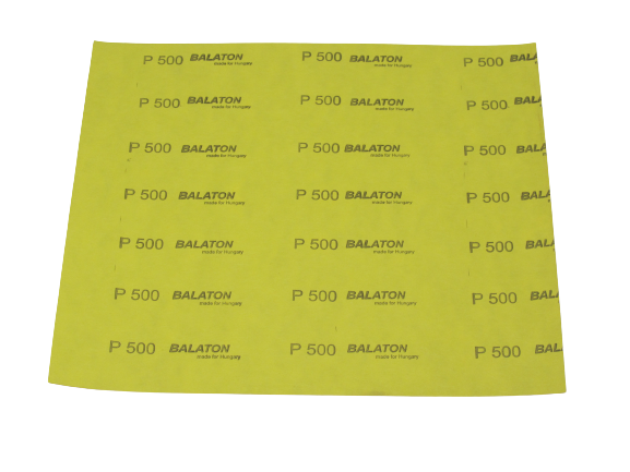 Бумага наждачная водостойкая P500 1шт BALATON зерно 500, 230 х 280 мм (58683) - изображение 2