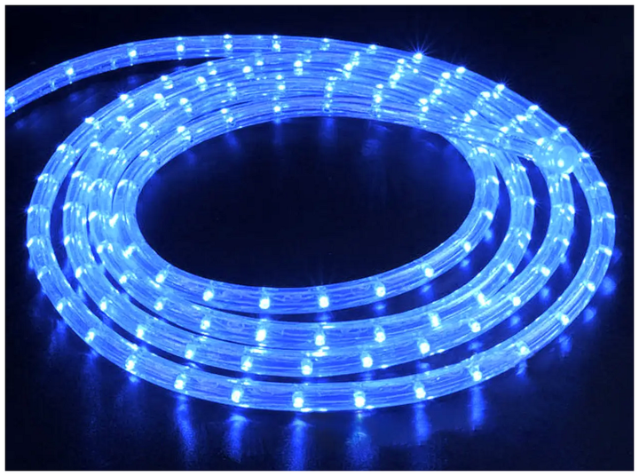 Уличная светодиодная гирлянда Дюралайт 10м 600 LED 220В синий IP68 статический режим SQ-27023 - изображение 8