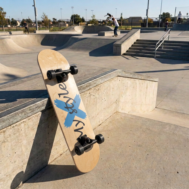 Скейтборд дерев'яний BavarSport Skateboard My Style 4411-14 розмір 78х20см - зображення 7