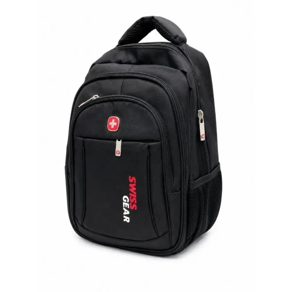 Шкільний рюкзак Swissgear 2024-1 портфель для підлітка старшокласника з відділенням для ноутбука чорний - зображення 4