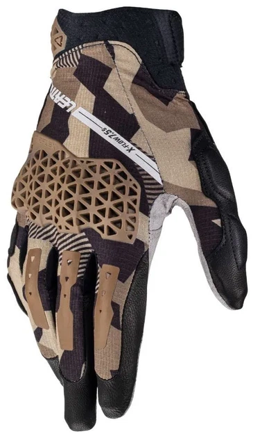 Мотоперчатки Leatt 7.5 X-Flow Adventure Short Desert размер M (9) - изображение 4