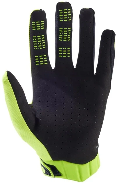 Мотоперчатки Fox Flexair Flo Yellow размер XXL (12) - изображение 2