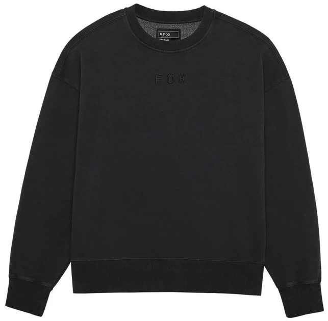 Кофта Fox Oversize Fleece Wordmark чорна розмір XL - Фото 1 Кофта Fox Oversize Fleece Wordmark чорна розмір XL - зображення 1
