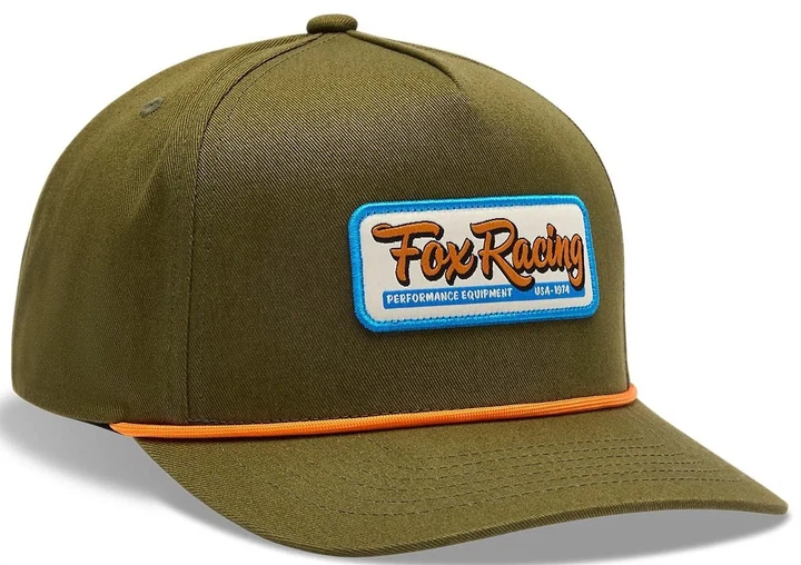 Кепка Fox SnapBack Equipped оливковая, размер One Size - Фото 1 Кепка Fox SnapBack Equipped оливковая, размер One Size - изображение 1