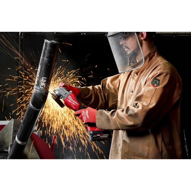 Аккумуляторная бесщеточная угловая шлифмашина 125-150 мм Milwaukee 3671-20 M18 FUEL - изображение 5