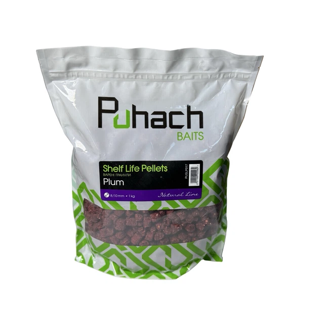 Вареные гранулы Puhach Baits Natural Line Shelf Life Pellets 8/10 mm 1 kg - Plum,PUSLP017 - Фото 1 Вареные гранулы Puhach Baits Natural Line Shelf Life Pellets 8/10 mm 1 kg - Plum,PUSLP017 - изображение 1