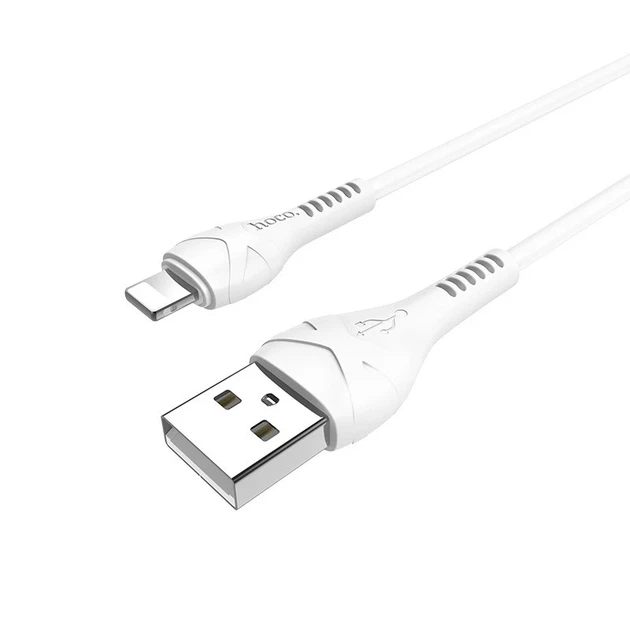 Кабель HOCO X37 USB–Lightning 1 м для зарядки iPhone - Фото 2 Кабель HOCO X37 USB–Lightning 1 м для зарядки iPhone - изображение 2