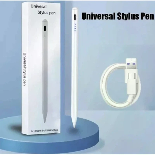 Активний стилус SEONTV JT22 білий з зарядкою USB Type-C - Фото 6 Активний стилус SEONTV JT22 білий з зарядкою USB Type-C - зображення 6