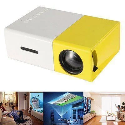 Портативный мини-проектор YG-300 LED с поддержкой Full HD - Фото 2 Портативный мини-проектор YG-300 LED с поддержкой Full HD - изображение 2