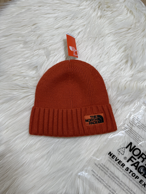 Шапка The North Face унисекс оранжевого цвета One Size (w07-roy-6ed) - изображение 2