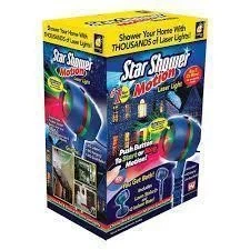 Лазерный проектор Star Shower звездное небо красно-зеленый для дома - изображение 4