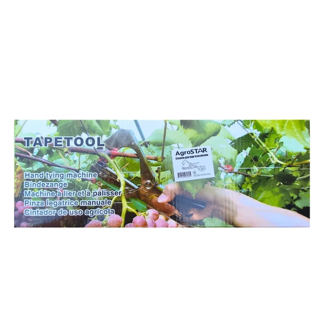 Тапенер (степлер) AgroStar для подвязки растений, 7 лент и 10 000 скоб - изображение 3