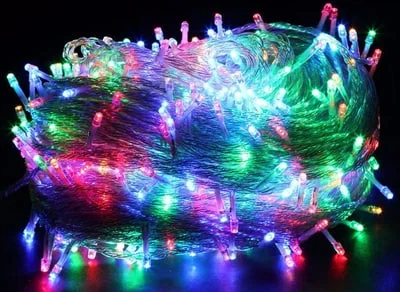 Новогодняя гирлянда Asson Light Belt 100 LED 10 м, теплый свет - изображение 5
