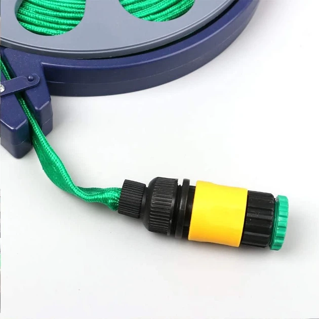 Плоский поливочный шланг Asson Garden Hose 10 м на катушке с насадкой 7-в-1 - Фото 3 Плоский поливочный шланг Asson Garden Hose 10 м на катушке с насадкой 7-в-1 - изображение 3