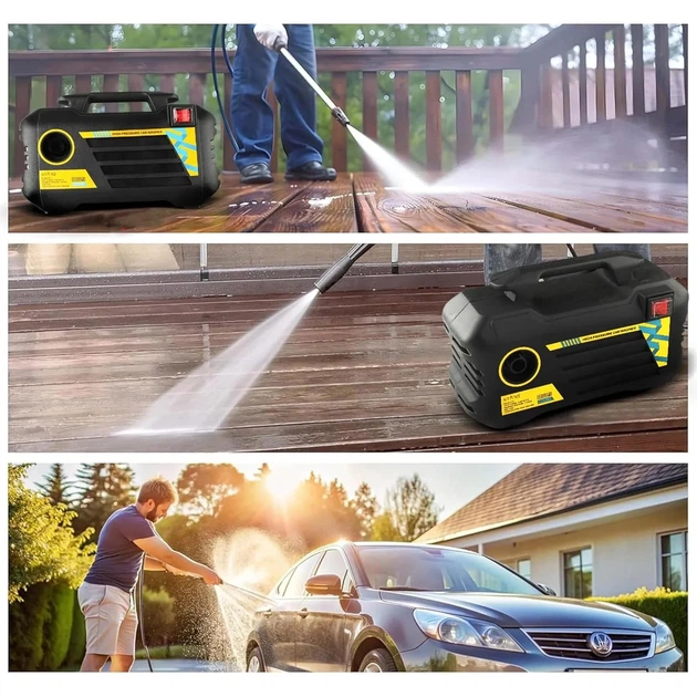 Электрическая минимойка высокого давления Digital MKA-01 1400 Вт, 100 бар, 220V - Фото 5 Электрическая минимойка высокого давления Digital MKA-01 1400 Вт, 100 бар, 220V - изображение 5